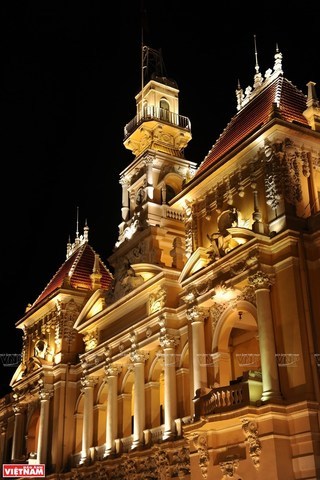 French architecture buildings in Ho Chi Minh City