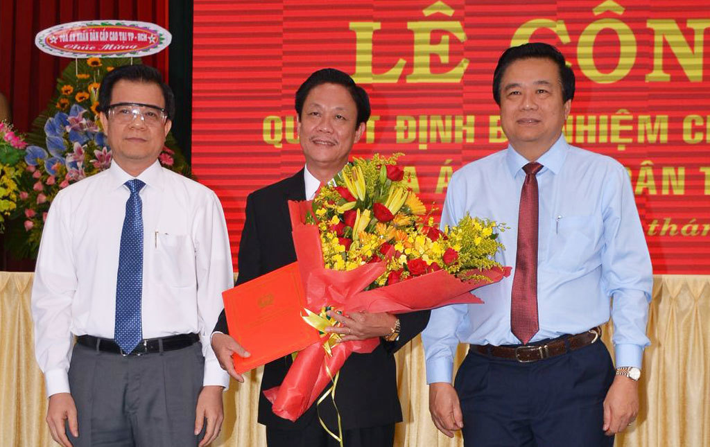 Chánh án TAND Tối cao bổ nhiệm nhân sự mới