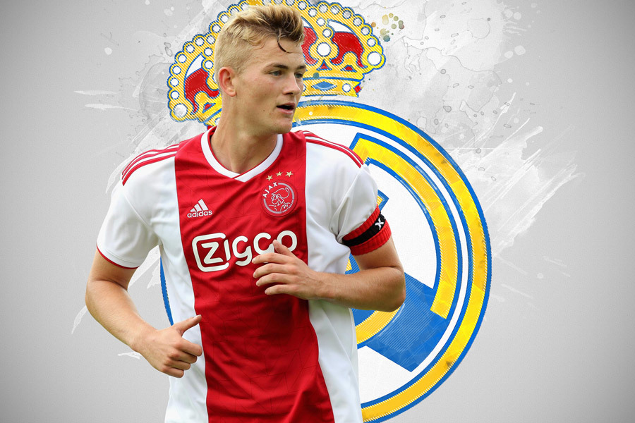 Real Madrid qua mặt MU, chuẩn bị ký De Ligt