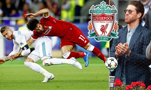 Sergio Ramos cuốn gói khỏi Real, gia nhập Liverpool