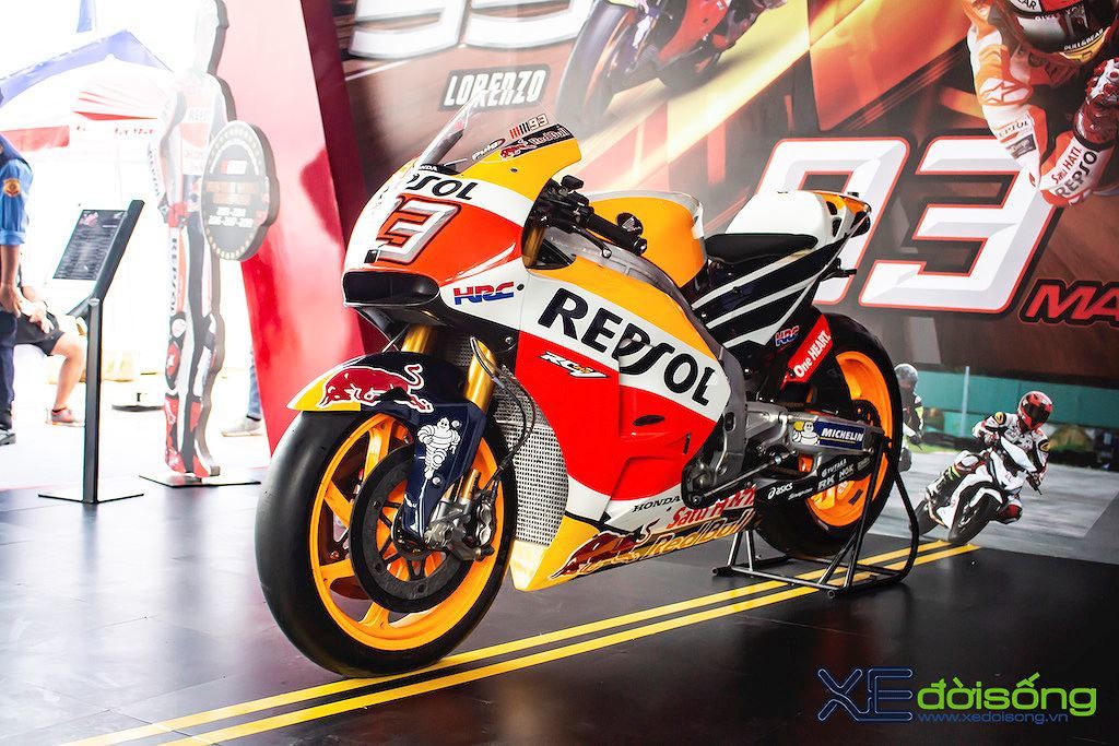 Bí mật chiếc mô tô giá 2 triệu USD của Marc Marquez tại Hà Nội