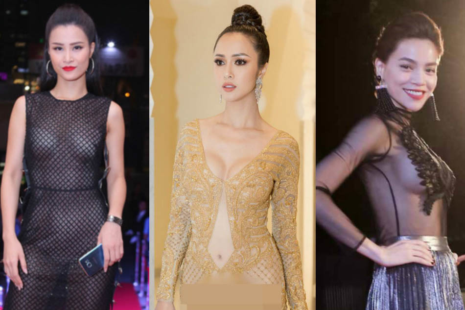 Top váy 'mặc như không': Người đẹp Việt ngày càng táo bạo không thua phụ nữ Tây Âu