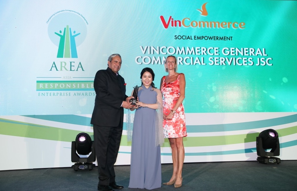 VinCommerce nhận giải Doanh nghiệp Trách nhiệm châu Á