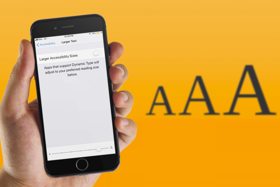 Việc tăng kích thước chữ trên iPhone sẽ giúp bạn cải thiện đáng kể thị lực mà không cần đến kính cận hay kính lúp. Với các bối cảnh khác nhau, bạn có thể tăng hay giảm kích thước chữ để ghi nhớ và tiện lợi hơn. Những chữ cái sẽ trở nên rõ ràng hơn và giúp bạn đọc nhanh chóng thông tin hơn trên iPhone.