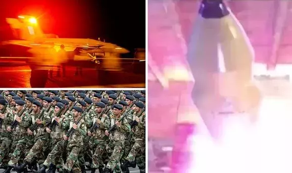 Iran tung video thử vũ khí trong căn cứ mật, quân Mỹ báo động