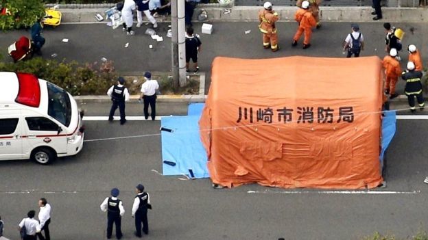 Giây phút kinh hoàng 16 em nhỏ bị đâm chém tàn nhẫn ở Nhật
