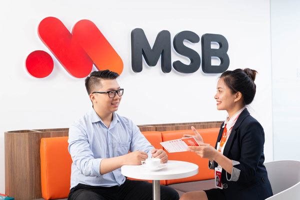 MSB cộng thêm lãi suất cho gói sản phẩm tiết kiệm và bảo hiểm