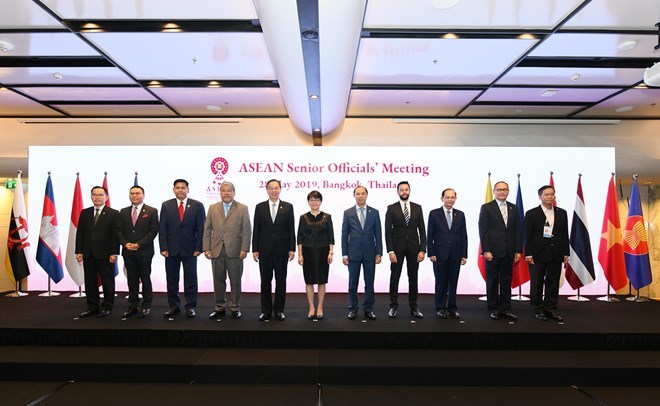 ASEAN senior officials gather at Bangkok meetings