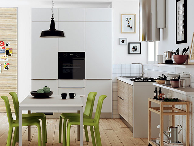 Nếu bạn đang có một căn hộ nhỏ, việc thiết kế phòng bếp sao cho không gian tối đa có thể tiết kiệm được không gian cho các vật dụng khác. Hãy xem hình ảnh để cùng tìm ra giải pháp cho không gian bếp nhỏ của bạn.