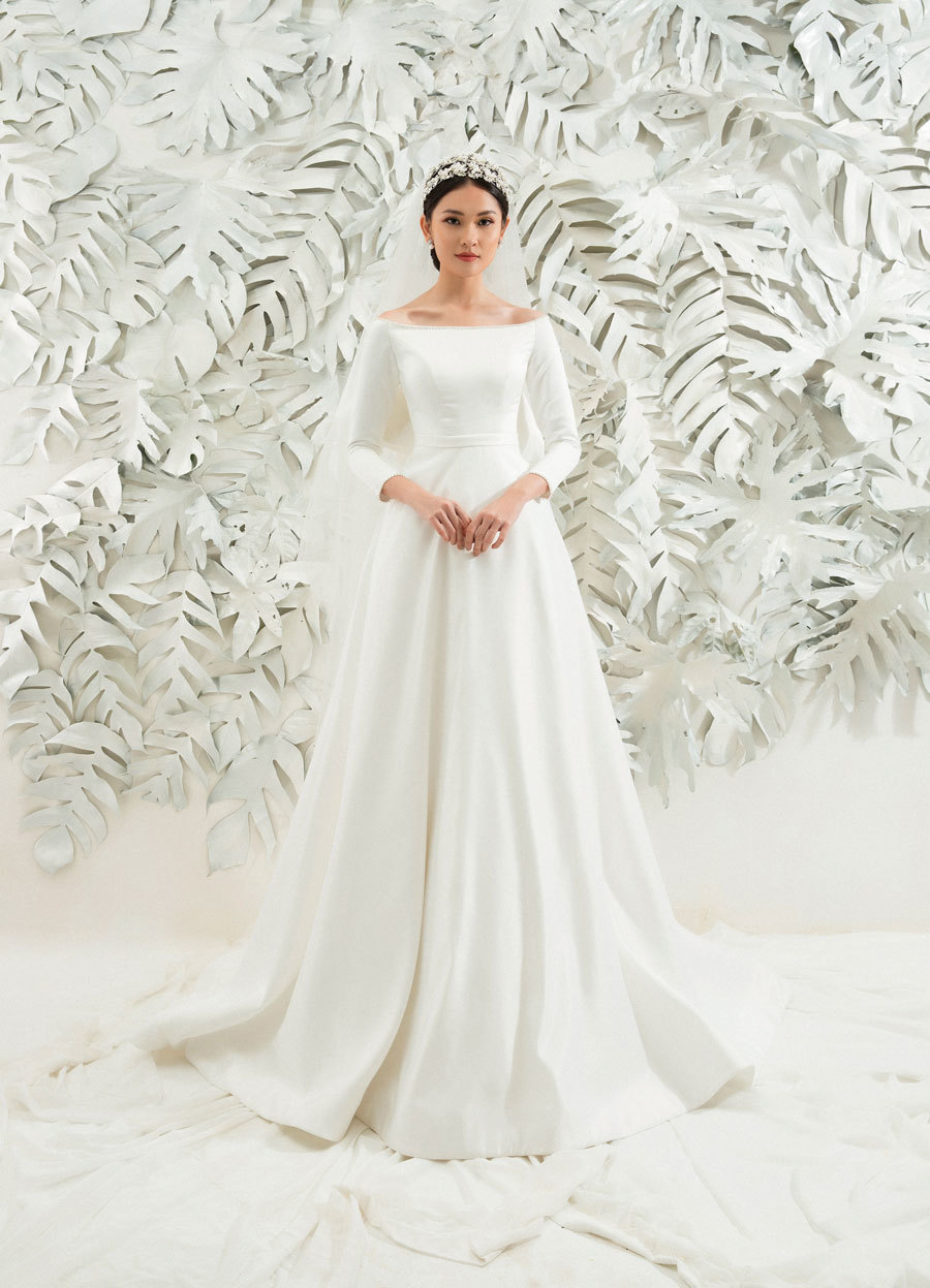 Top 100 kiểu váy cưới cổ điển đẹp sang trọng và thanh lịch cho các nàng  dâu  CAMILE BRIDAL