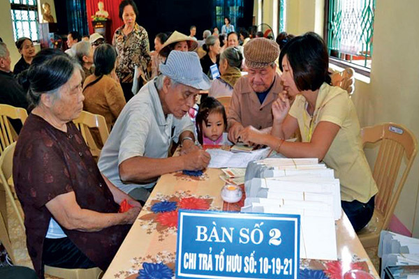 1/7: Tăng trợ cấp hàng tháng đối với cán bộ xã đã nghỉ việc