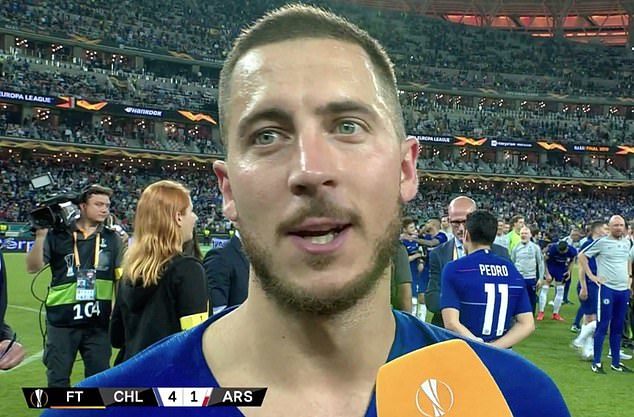 Hazard nói lời tạm biệt sau khi đưa Chelsea 'lên đỉnh'