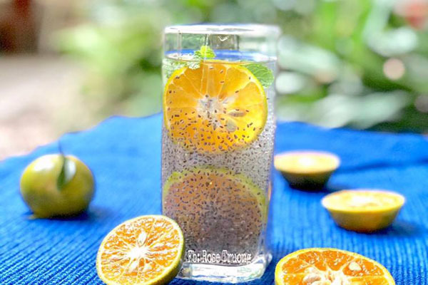 Công thức làm nước mát cho người thích giảm cân