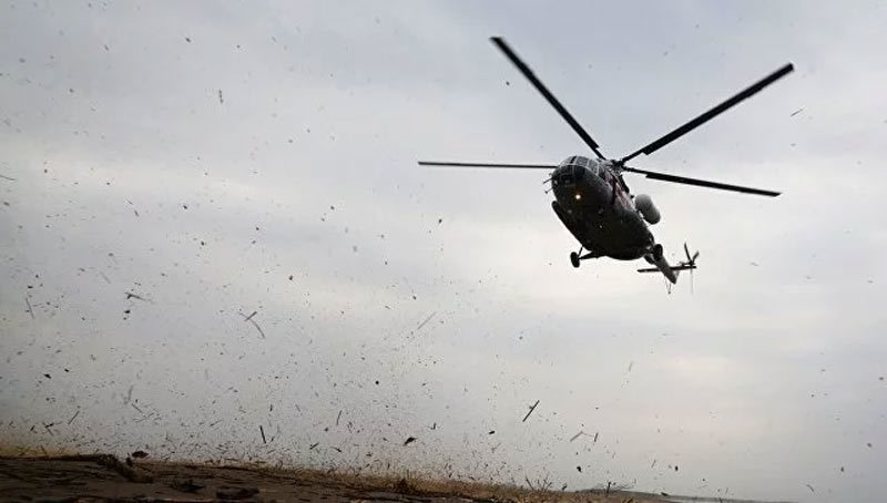 Rơi trực thăng quân sự Ukraina, 4 người chết