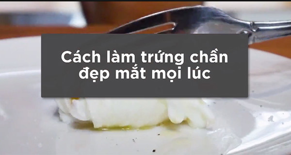 Bí kíp chần trứng lòng đào đẹp mắt ngon hơn nhà hàng