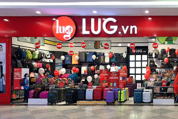Chuỗi bán lẻ sản phẩm hành lý LUG cán mốc 50 cửa hàng