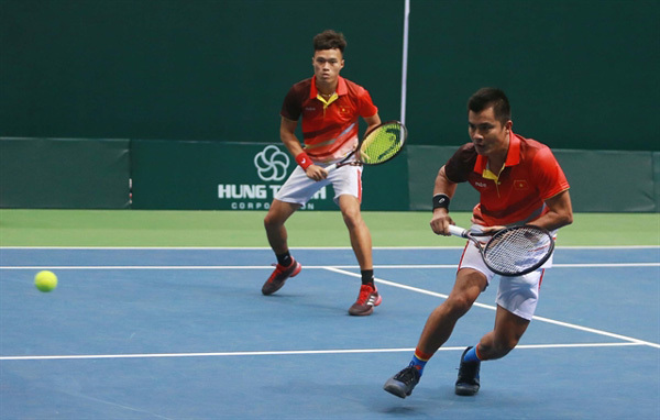 Tennis team expect to get promoted at Davis Cup