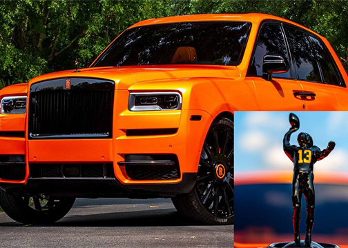 Danh thủ Odell Beckham Jr tậu Rolls-Royce Cullinan độ màu siêu độc