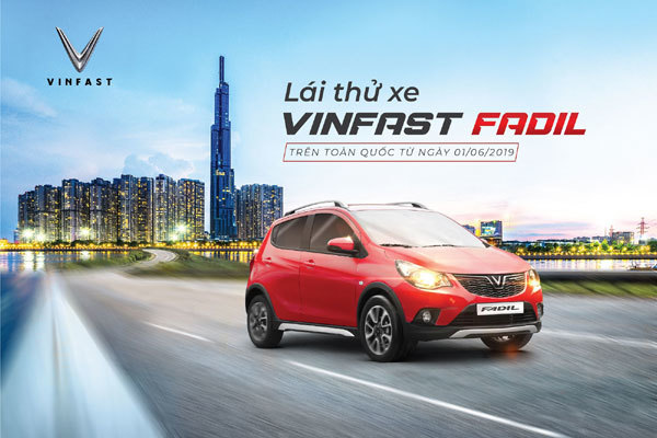 Cơ hội lái thử VinFast Fadil