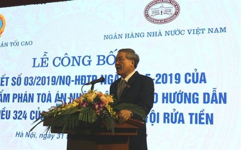 Resolution to guide money laundering enforcement in Vietnam announced