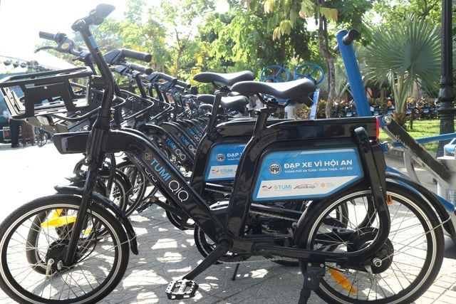 Bicycle sharing programme launched in Hoi An