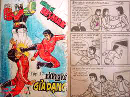 Creating comics, a challenging task in Vietnam