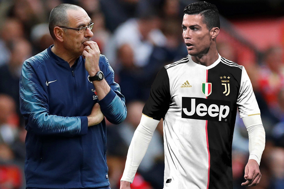 Sarri về Juventus, mua hai cầu thủ vì Cristiano Ronaldo