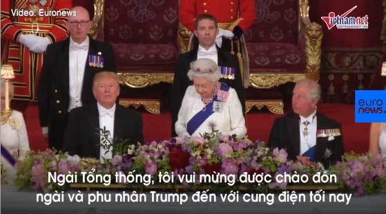 Những con số đặc biệt trong quốc yến Nữ hoàng Anh đãi ông Trump