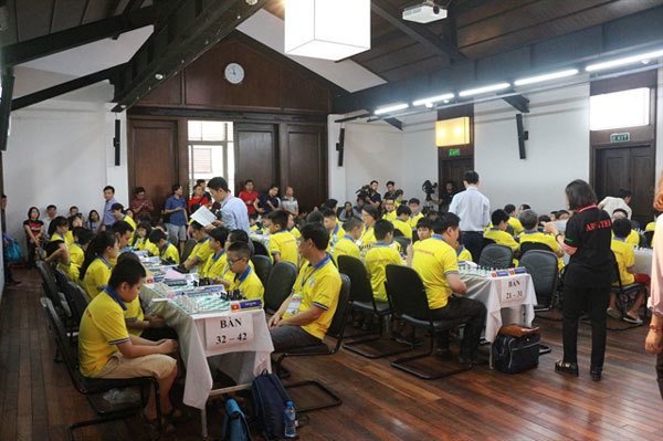 Chess masters compete at Ha Noi Open