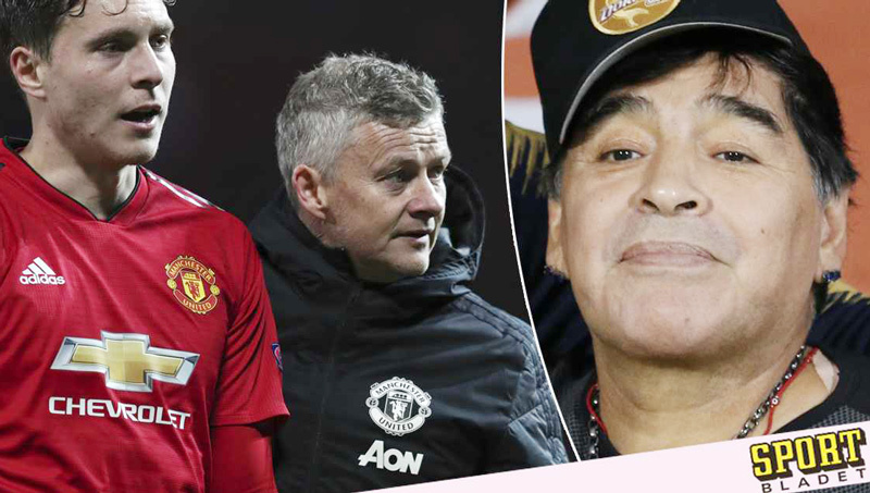 Maradona tuyên bố thay Solskjaer dẫn dắt MU