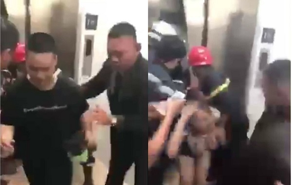 Phá cửa thang máy cao ốc giữa Sài Gòn, cứu 21 người mắc kẹt