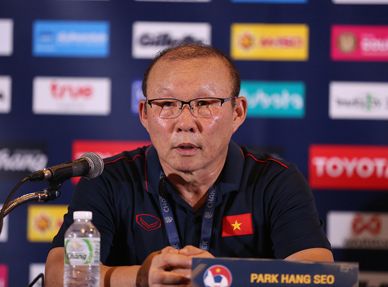 HLV Park Hang Seo: Thật tuyệt khi thắng Thái Lan!