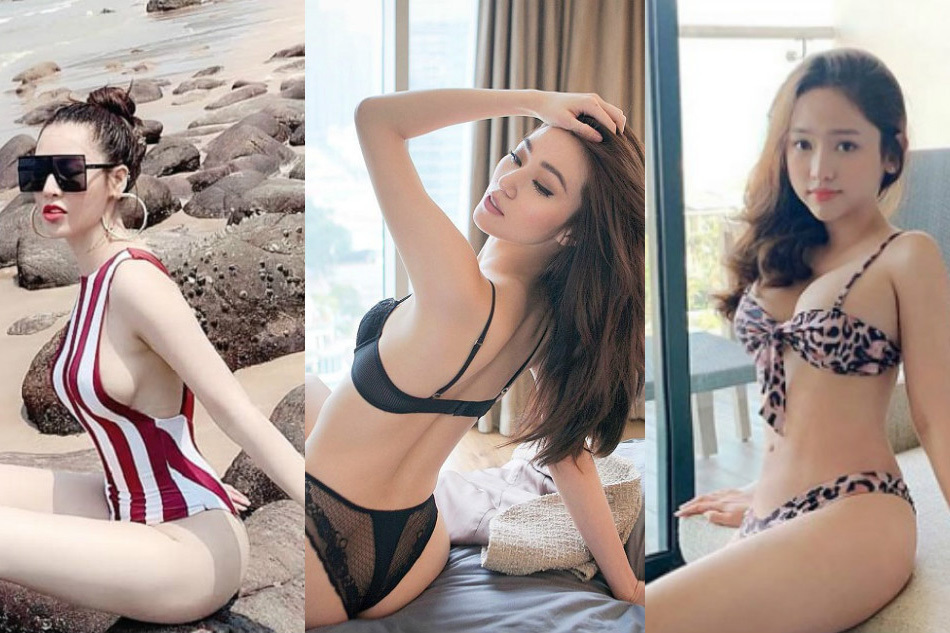 Body ngày càng bốc lửa, Quế Vân, Thúy Vi, Khánh My tự tin mặc đồ ít ai dám diện