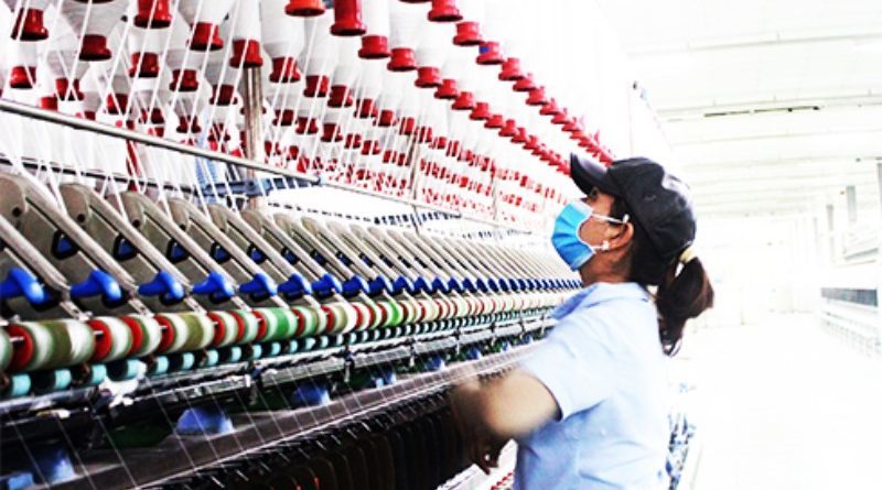 Dệt 8-3 khai trương hệ thống sợi