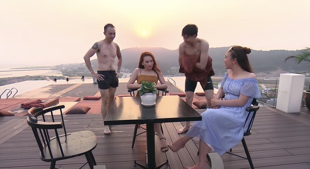 'Về nhà đi con' tập 40, Thư đòi Vũ trả 500 đô nếu cưa đổ trai trong 5 phút