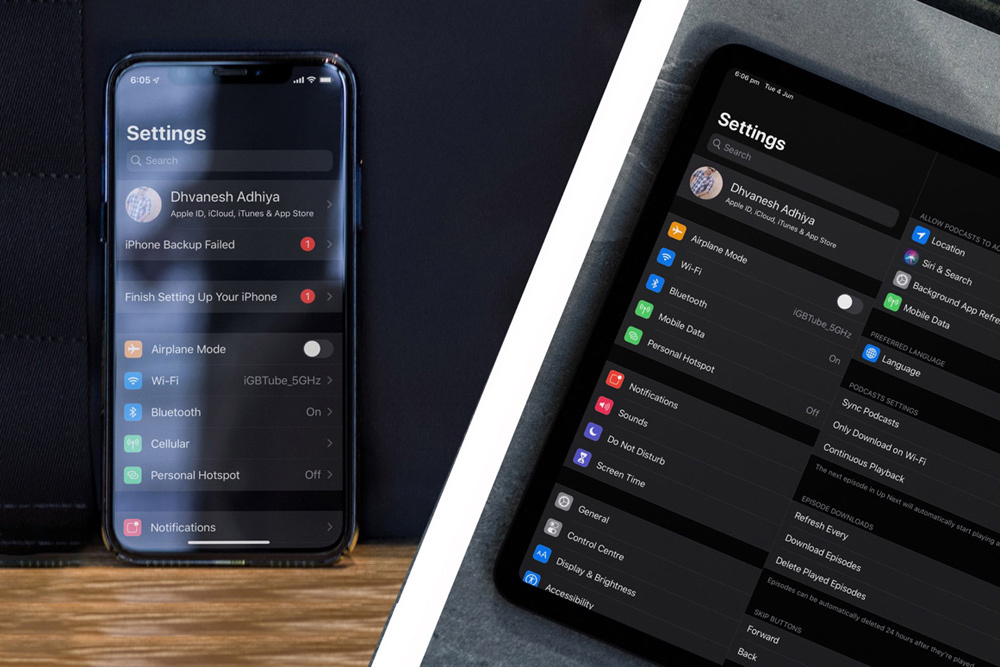 Cách bật Dark mode toàn hệ thống trên iOS 13 và iPadOS 13