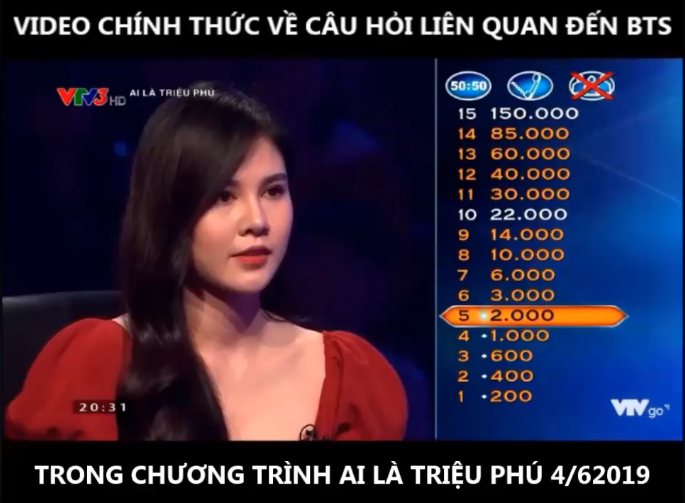 Chương trình 'Ai là triệu phú' bị cắt ghép video gây tranh cãi