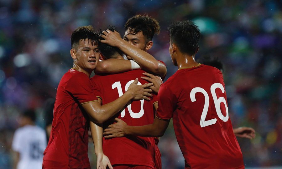 U23 Việt Nam đánh bại U23 Myanmar sau trận 