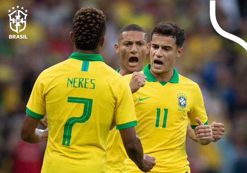 Chẳng cần Neymar, Brazil đại thắng 7-0 trước Copa America