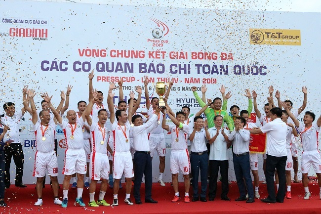 VTV lên ngôi vô địch Press Cup 2019