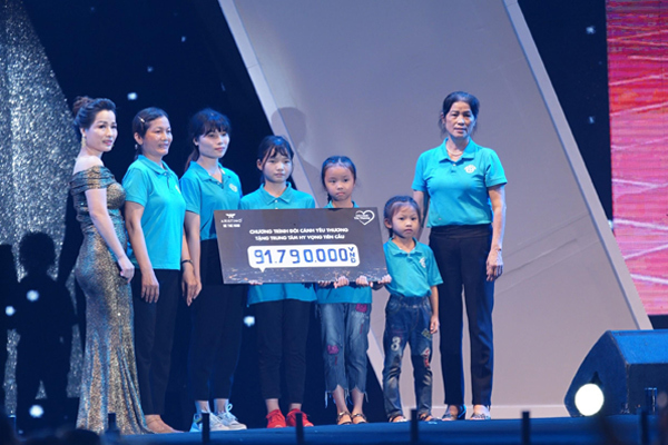 Aristino trao tặng hơn 90 triệu đồng cho trẻ em nghèo Hưng Yên