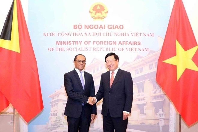 Vietnam, Timor-Leste agree to promote wide-ranging cooperation