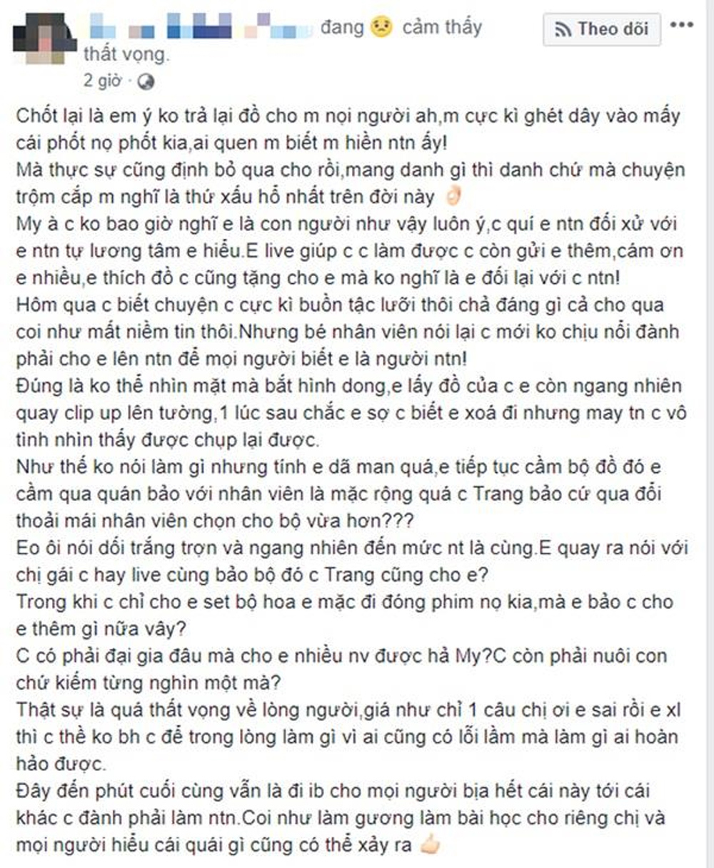 Cô gái Hải Phòng trong Về nhà đi con bị tố lấy cắp váy