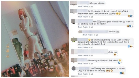 Linh Chi bị dân mạng mắng xối xả khi đăng ảnh khỏa thân kèm phát ngôn: 'Tôi đẹp vì Phật độ tôi không độ các bạn'