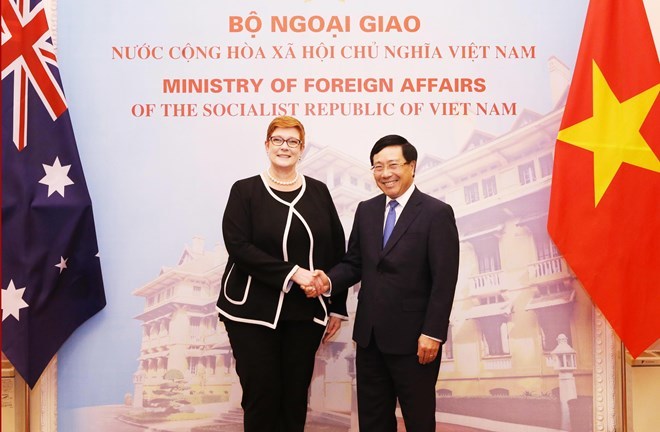 Vietnamese, Australian Foreign Ministers hold talks