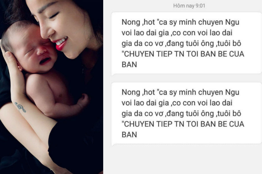 Minh Chuyên bức xúc khi bị tố có con với đại gia đã có vợ, đáng tuổi ông