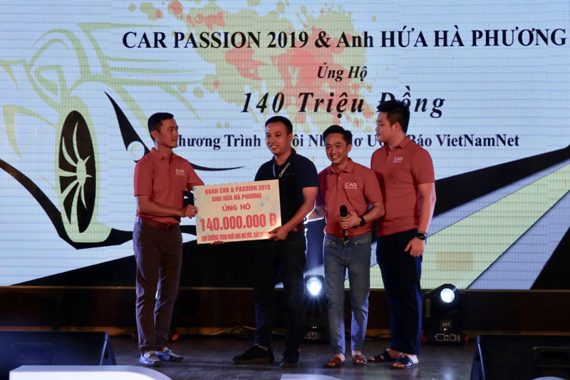 Đoàn siêu xe Car Passion ủng hộ Ngôi nhà mơ ước