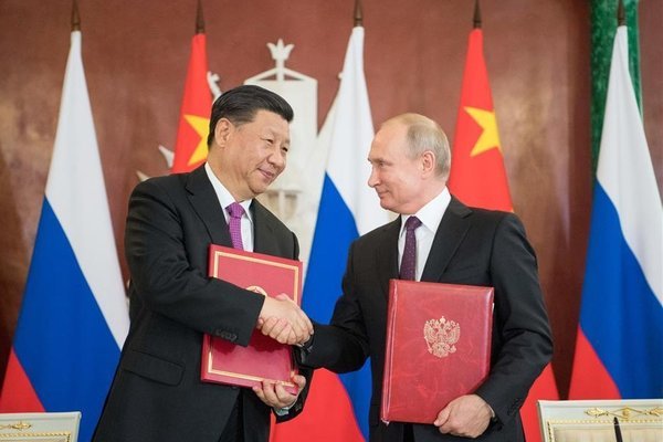 Mối quan hệ giữa hai ông Putin-Tập