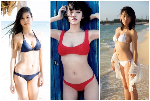 Mỹ nhân Nhật chuộng mặc bikini nhỏ xíu chụp sách ảnh