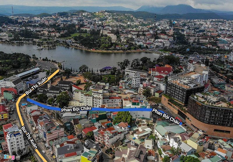 Những con đường bị cò đất ‘hét giá’ 1 tỷ đồng/m2 ở Đà Lạt